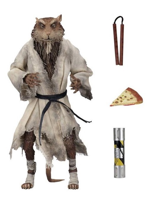 Teenage Mutant Ninja Turtles: Splinter (1990 Ver.) - 7" Action Figure