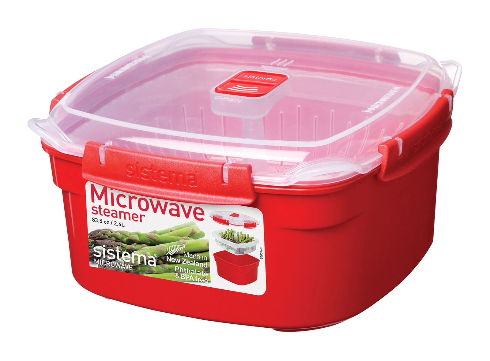 Sistema Microwave Steamer 2.4L at Mighty Ape NZ