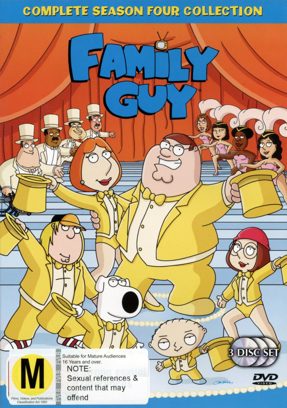 Family Guy - Season 4 (3 Disc Set) on DVD image