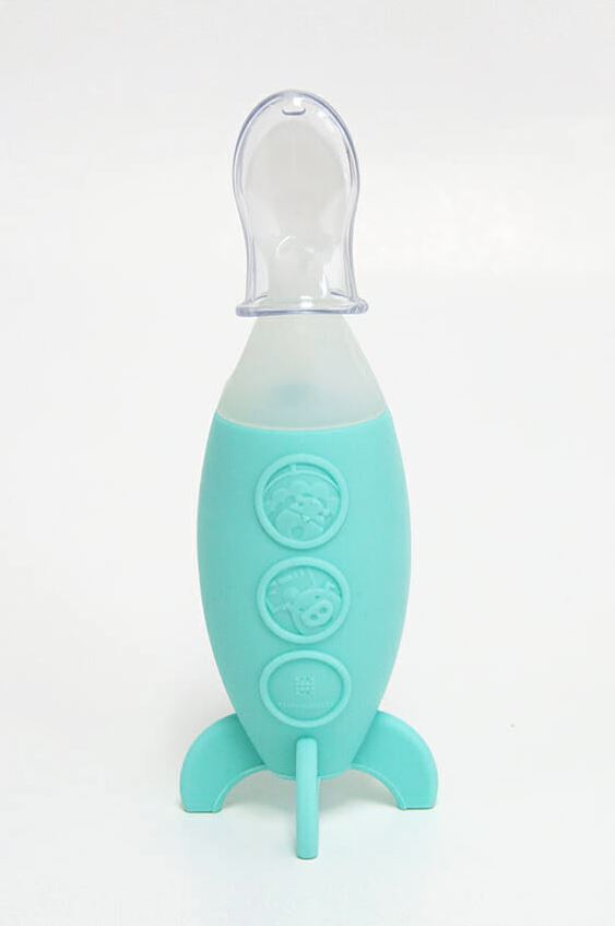 Marcus & Marcus: Feeding Spoon Dispenser - Blue image