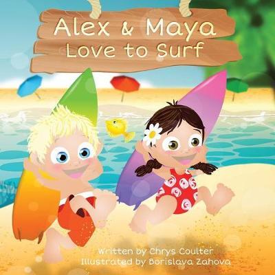 Alex & Maya Love to Surf by Chrys Coulter image