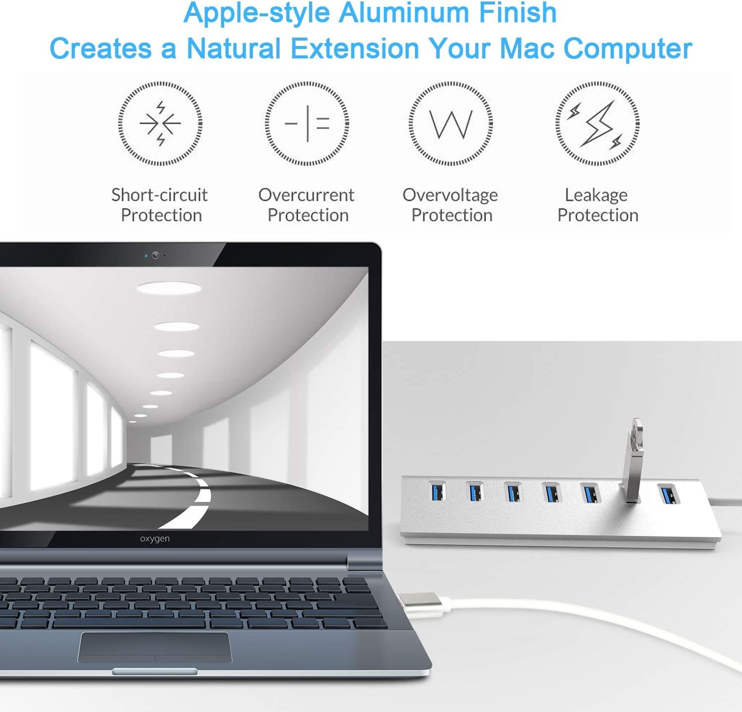 7 Port USB 3.0 Hub image