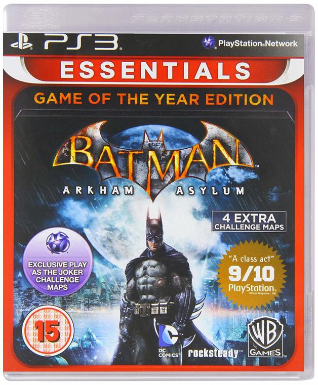 Batman Arkham Asylum Game of the Year Edition (PS3 Essentials) PS3