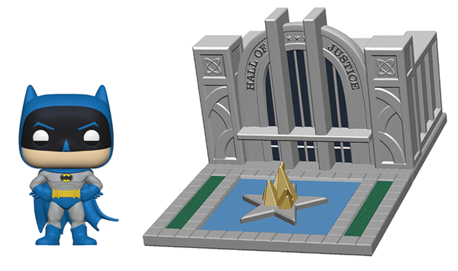 Batman & Hall of Justice - Pop! Town image