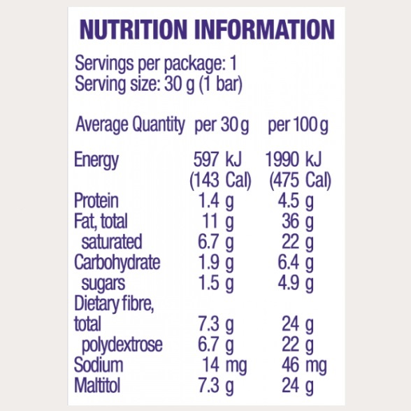 Atkins Endulge Bars - Milk Chocolate (5 x 30g) image