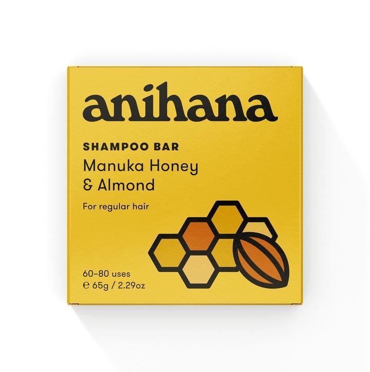 Buy Anihana Manuka Honey & Almond Shampoo Bar at Mighty Ape Australia