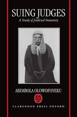 Suing Judges by Abimbola Olowofoyeku image