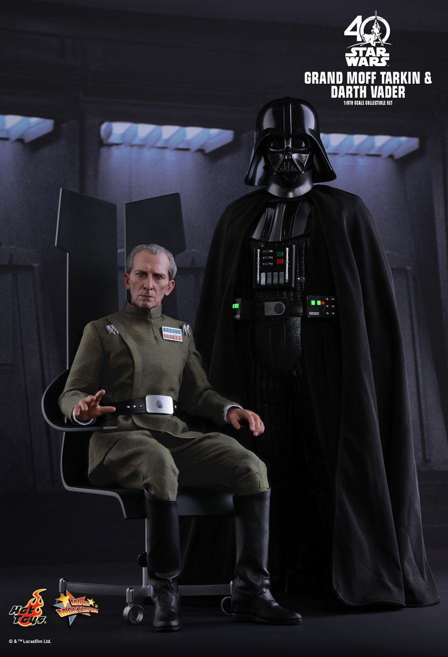 Star Wars: A New Hope - Grand Moff Tarkin & Darth Vader 12" Figure Set image
