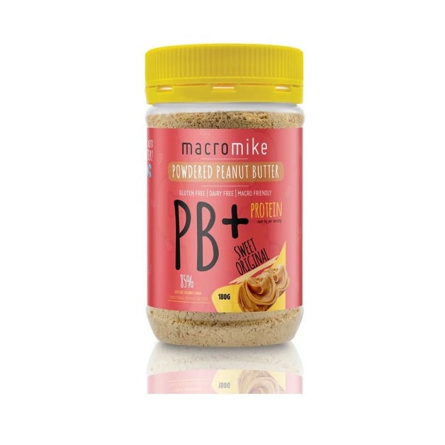 Buy Macro Mike PB+ Powdered Peanut Butter Original at Mighty Ape NZ