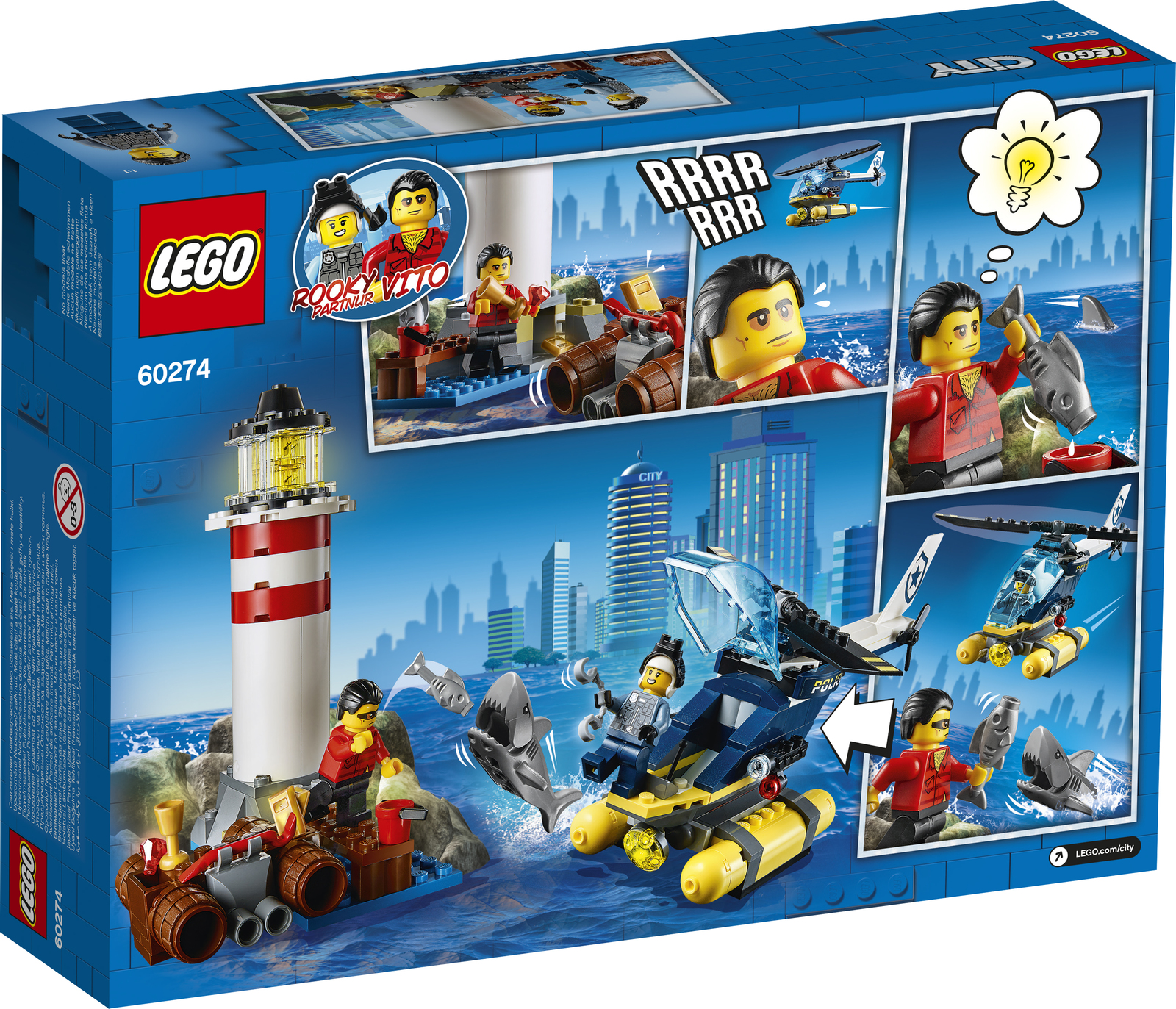 LEGO City: Elite Police Lighthouse Capture - (60274)