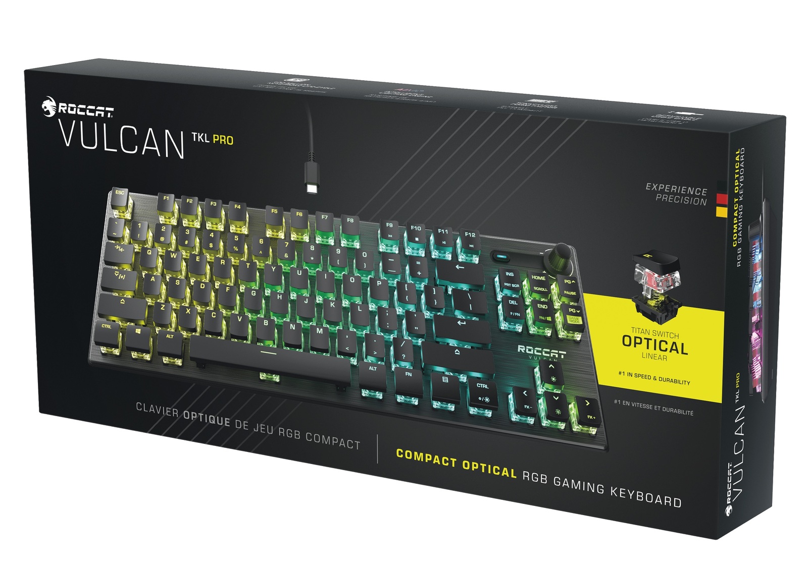 ROCCAT Vulcan PRO TKL Compact Mechanical RGB Gaming Keyboard on PC