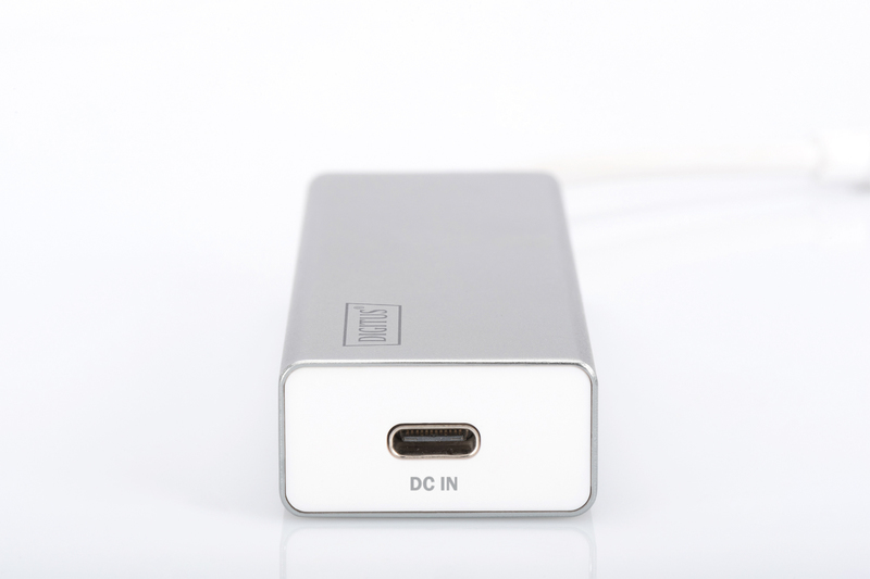 Digitus Type-C to USB3.0 3 Port Hub with Power Delivery (PD) image