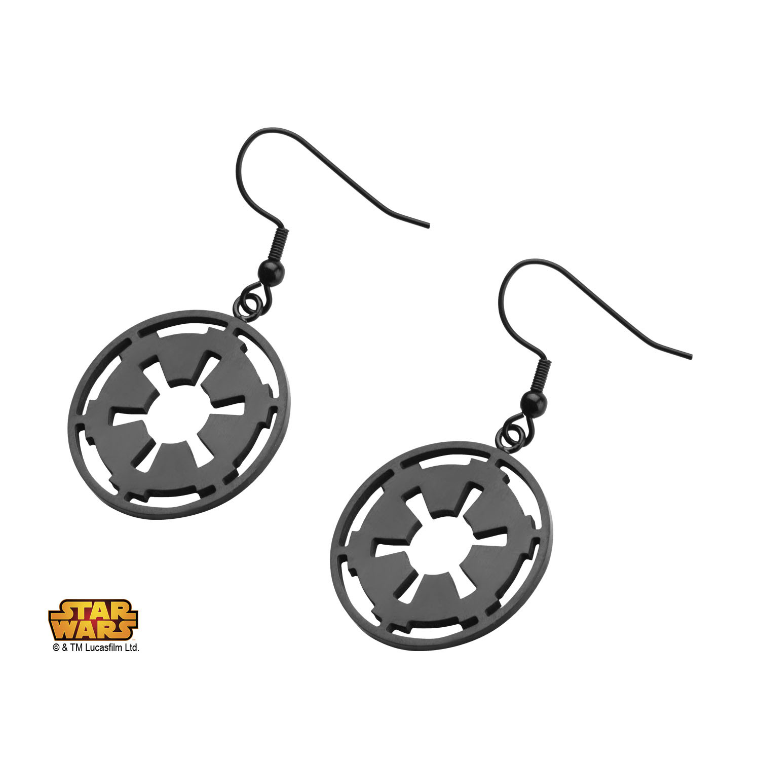 Star Wars Imperial Symbol Earrings image