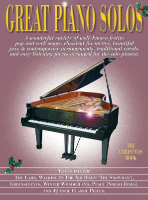 Great Piano Solos - The Christmas Book image