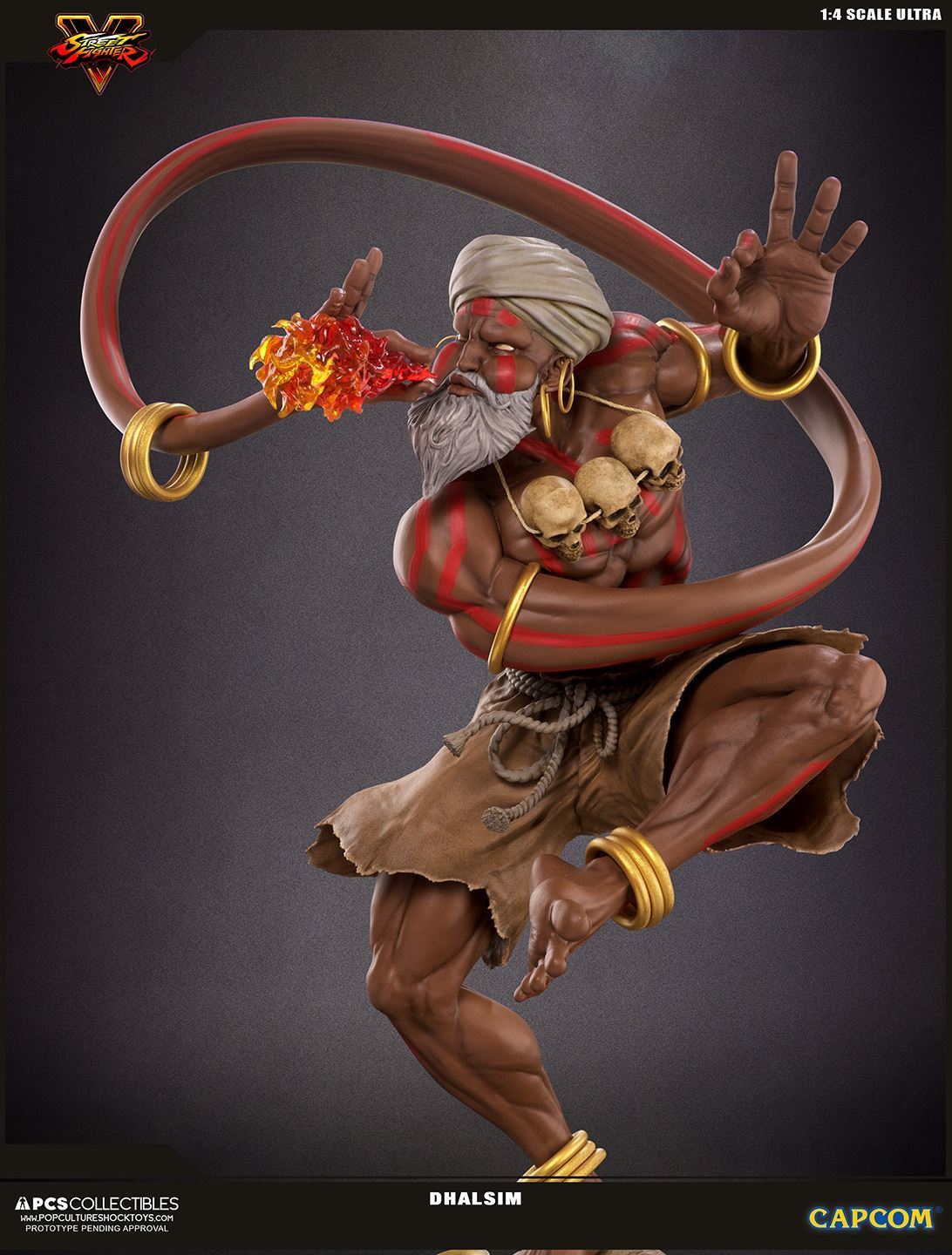 Streetfighter V - Dhalsim 1:4 Scale Statue image