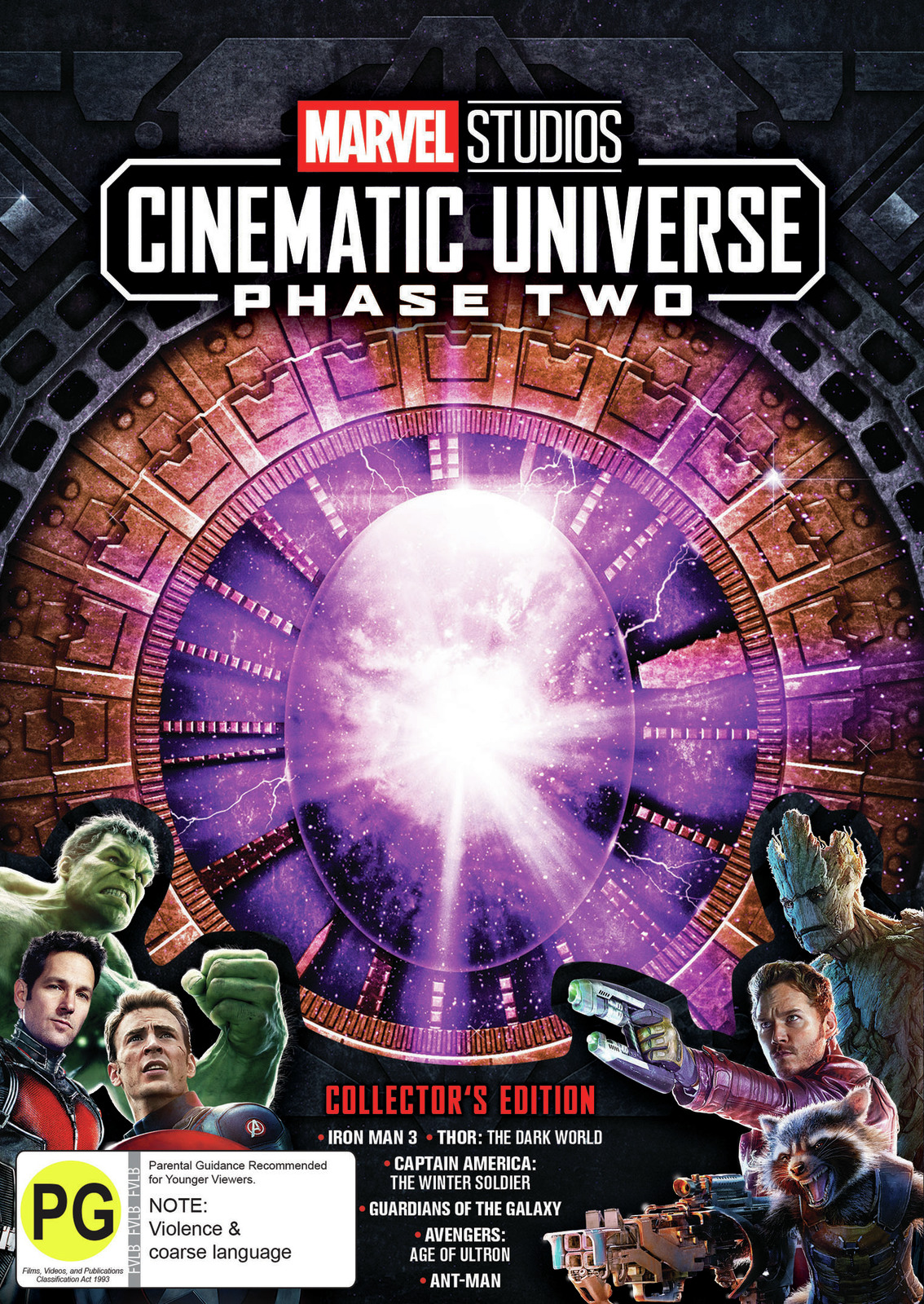 Marvel Cinematic Universe: Phase Two Box Set on DVD image