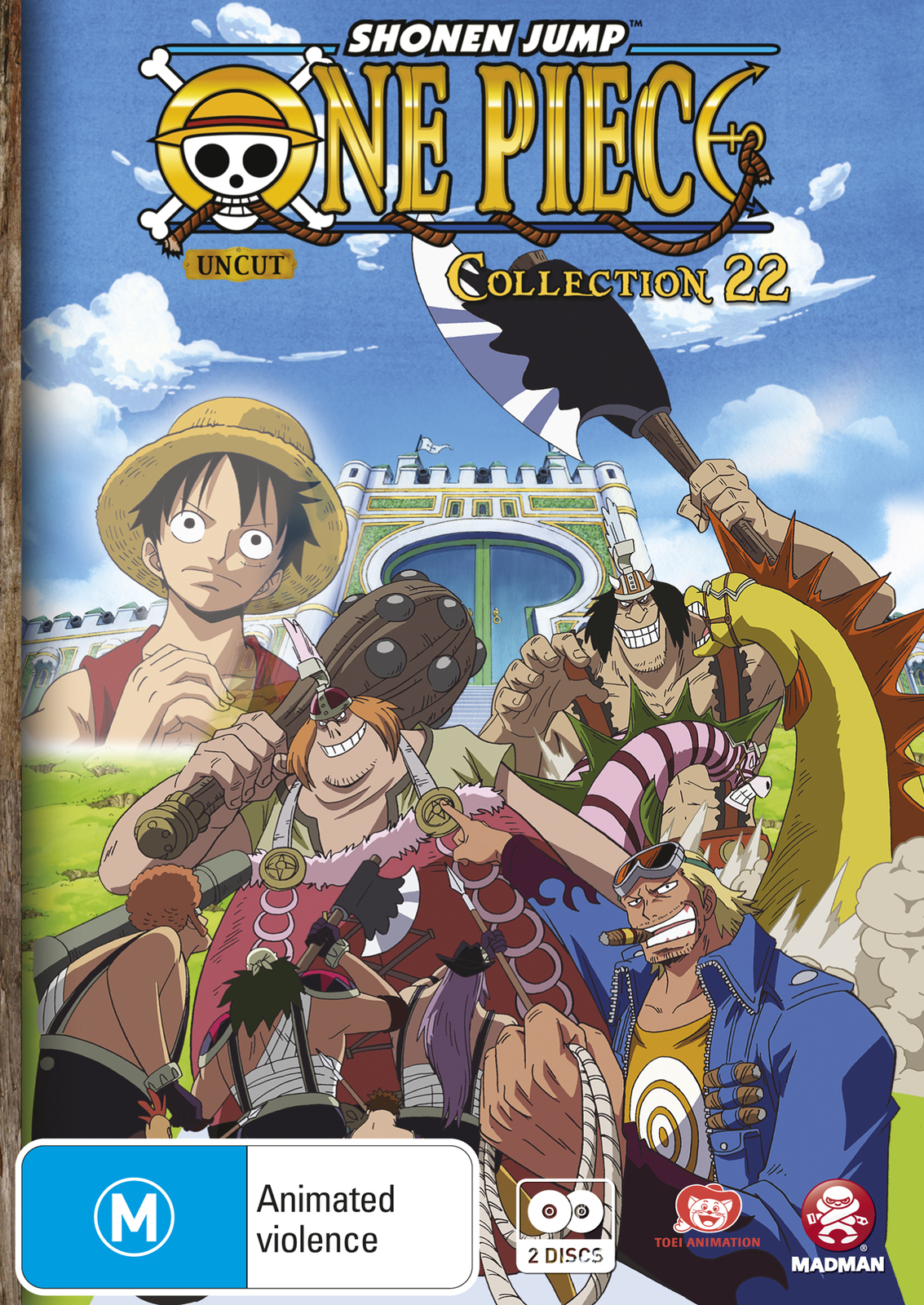 One Piece: Uncut - Collection 22 (Eps 264-275) on DVD