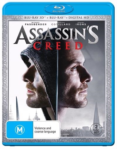 Assassin's Creed on Blu-ray, 3D Blu-ray