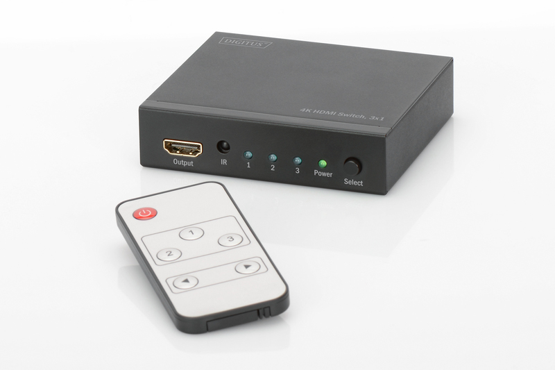 Digitus 4K HDMI 3 Way Switch