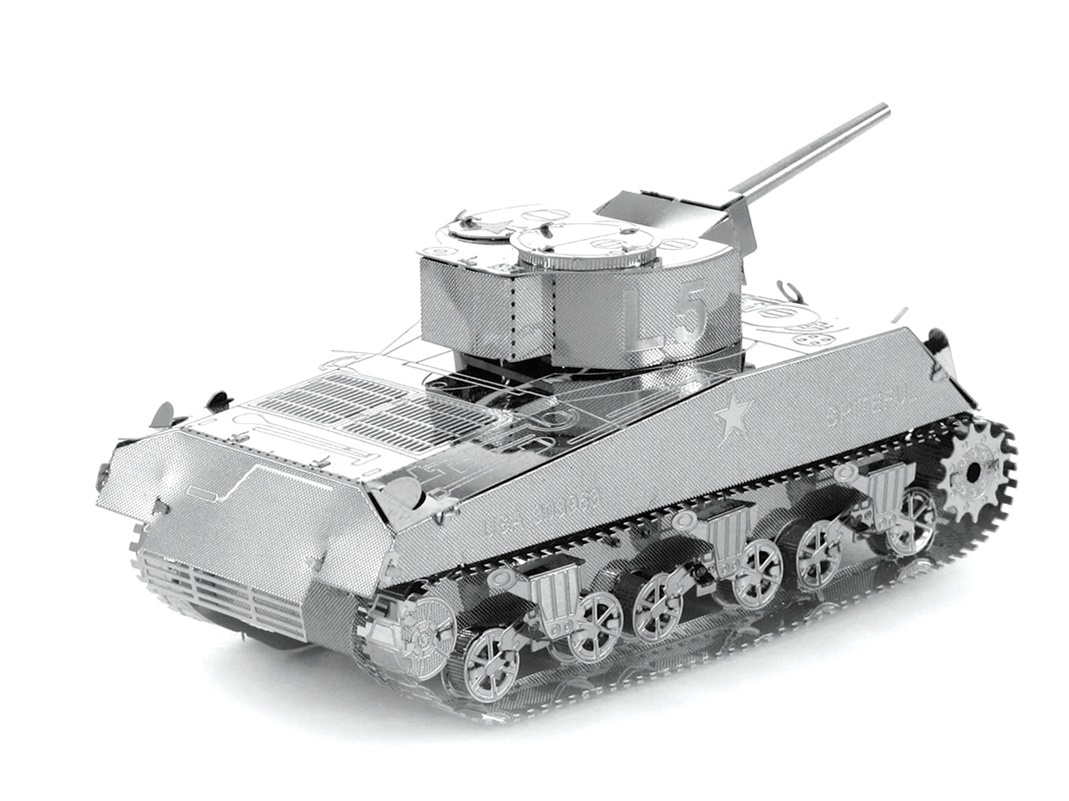 Metal Earth Sherman Tank Model Kit at Mighty Ape NZ