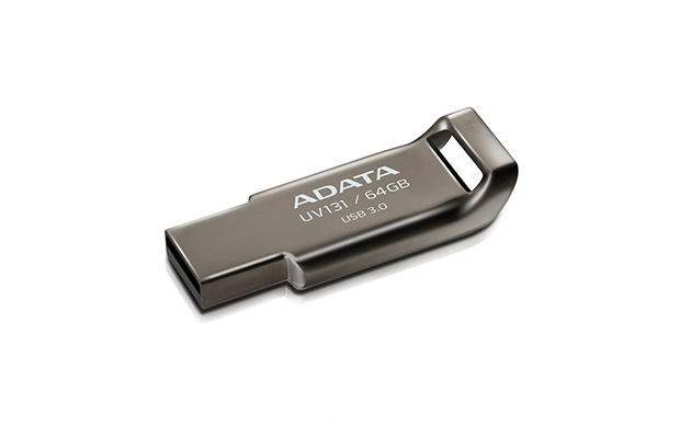 64GB ADATA UV131 Classic USB 3.0 Flash Drive (Chromium Grey) image