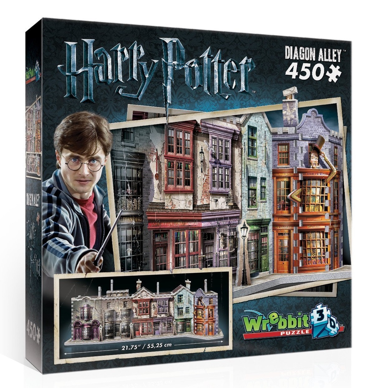 Harry Potter: 450pc 3D Puzzle (Diagon Alley) image