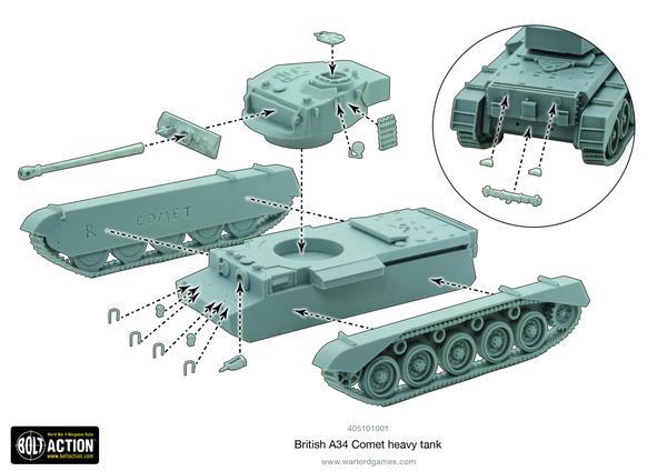 A34 Comet heavy tank image