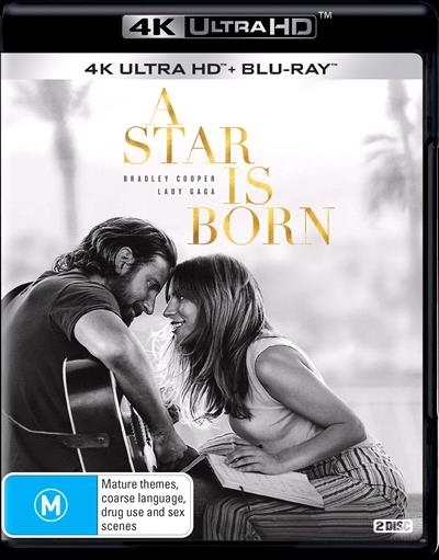 A Star is Born on UHD Blu-ray