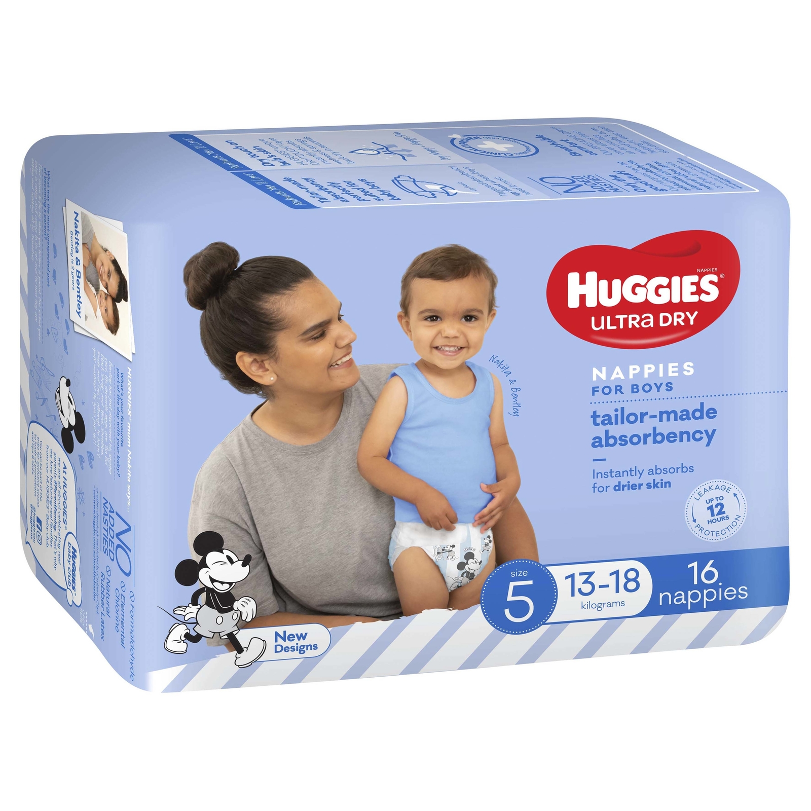 Buy Huggies Ultra Dry Boy Nappies Size 5 at Mighty Ape Australia