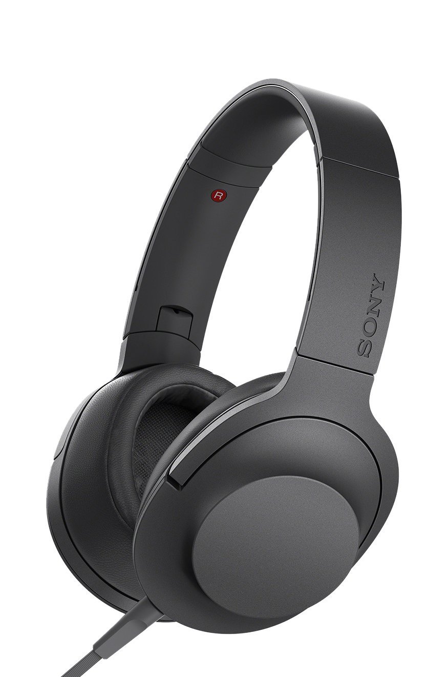 Sony MDR100AAP h.ear Overhead Headphones Black Images at Mighty Ape NZ