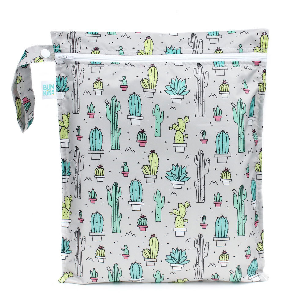 Bumkins Wet Bag - Cacti image