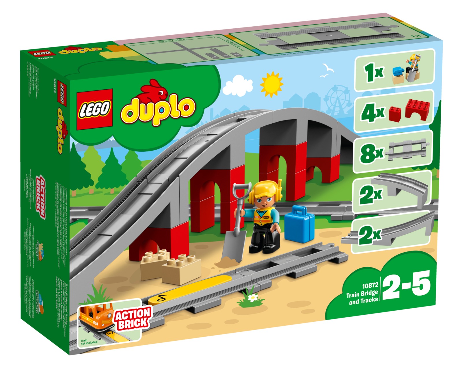 LEGO DUPLO: Train Bridge and Tracks image