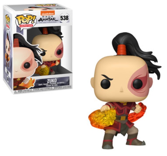 Avatar - Zuko Pop! Vinyl Figure (with a chance for a Chase version!) image