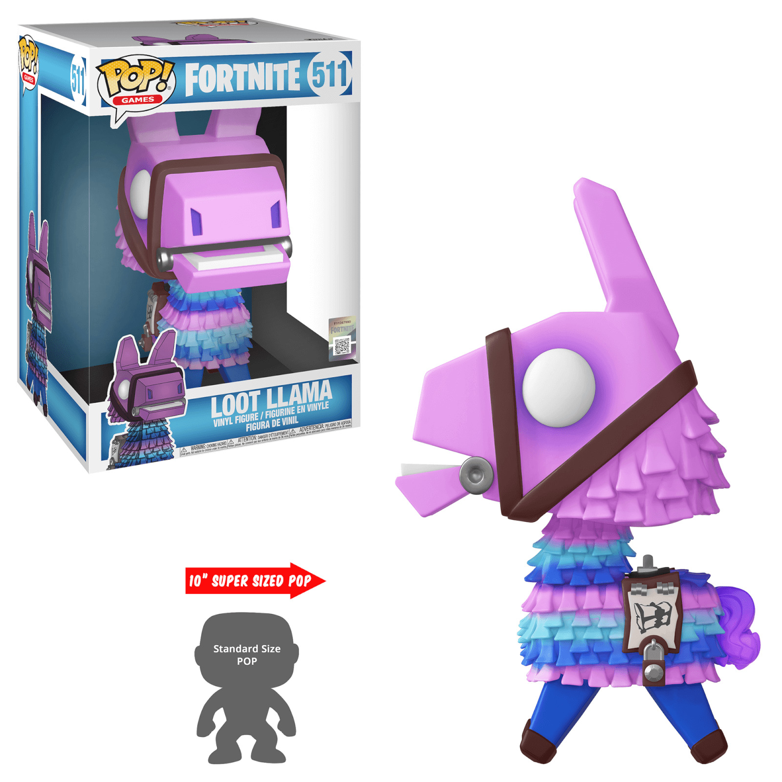 Fortnite: Loot Llama - 10" Super Sized Pop! Vinyl Figure