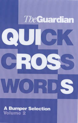 The Guardian Book of Quick Crosswords image