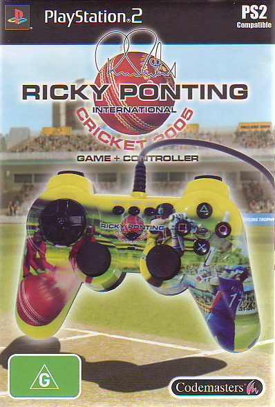Ricky Ponting International Cricket 2005 + Controller for PlayStation 2 image