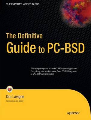 The Definitive Guide to PC-BSD by Dru Lavigne image