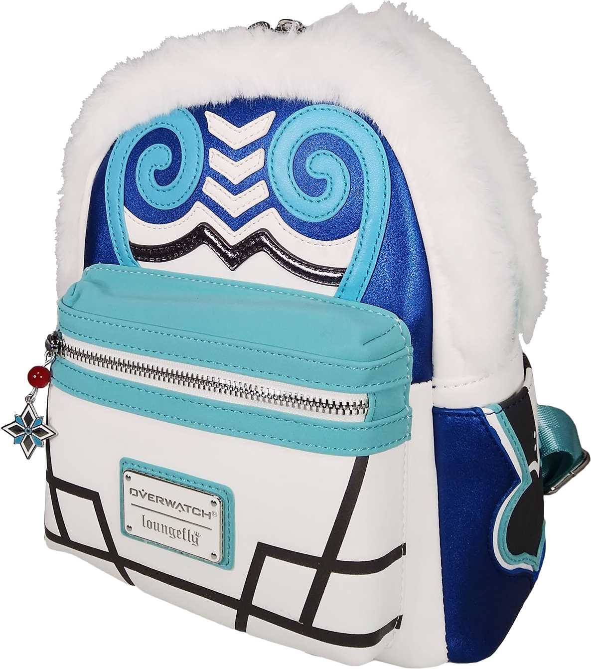 Loungefly: Overwatch - Mei with Faux Fur Mini Backpack image