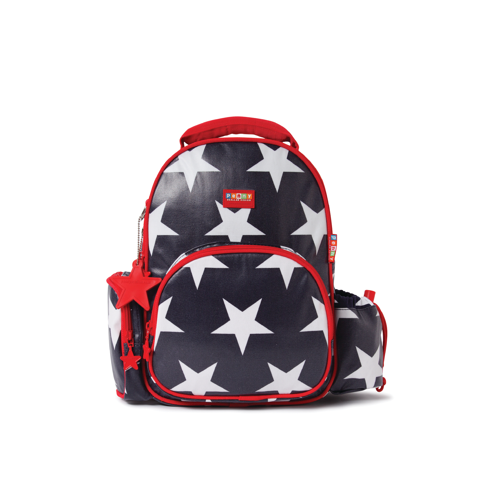 Penny Scallan: Backpack Medium Navy Star