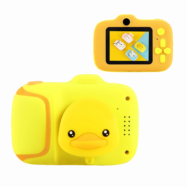 Children Portable Digital Video Photo Camera - Duck