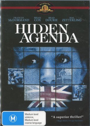 Hidden Agenda on DVD image