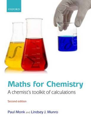 Maths for Chemistry by Paul Monk image