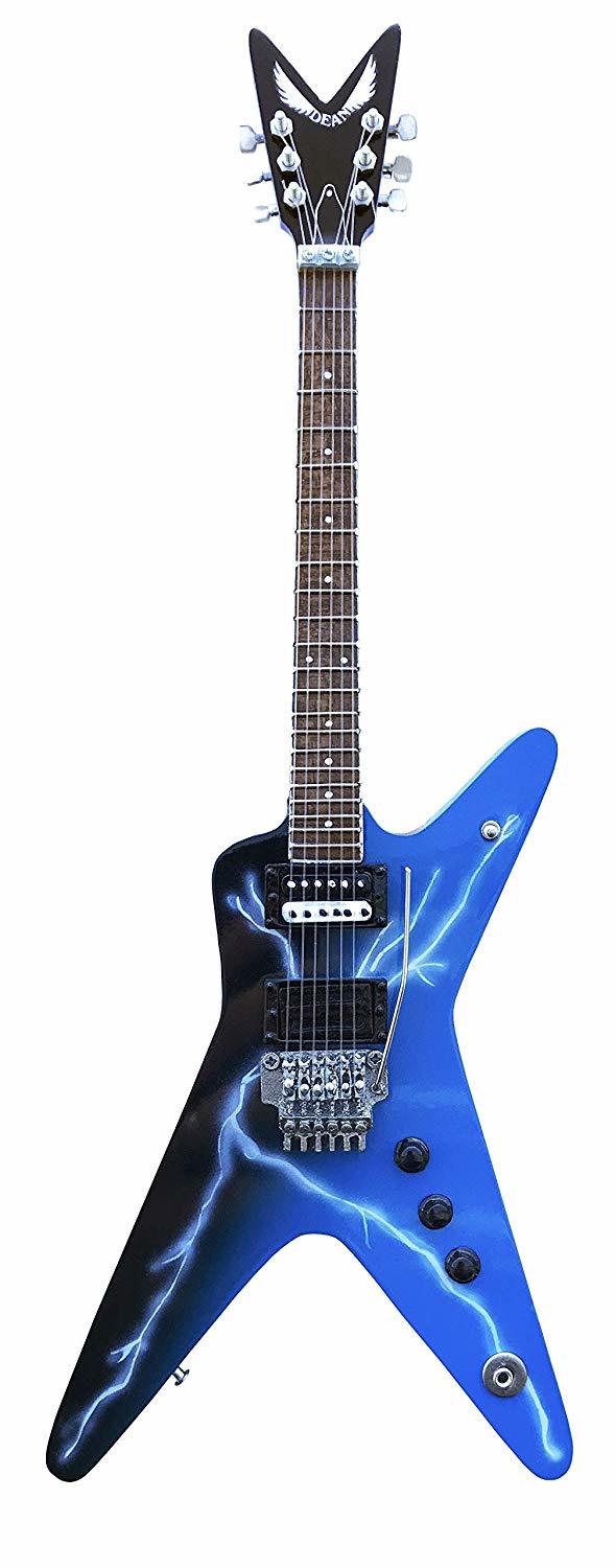 Axe Heaven: Miniature Replica - Dean Dimebag Guitar (Lighting Bolt)