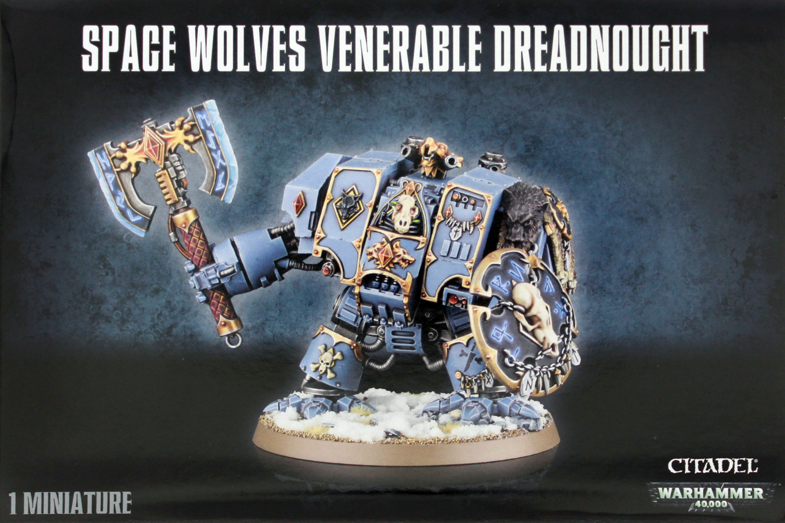 Warhammer 40,000 Space Wolves Venerable Dreadnought image