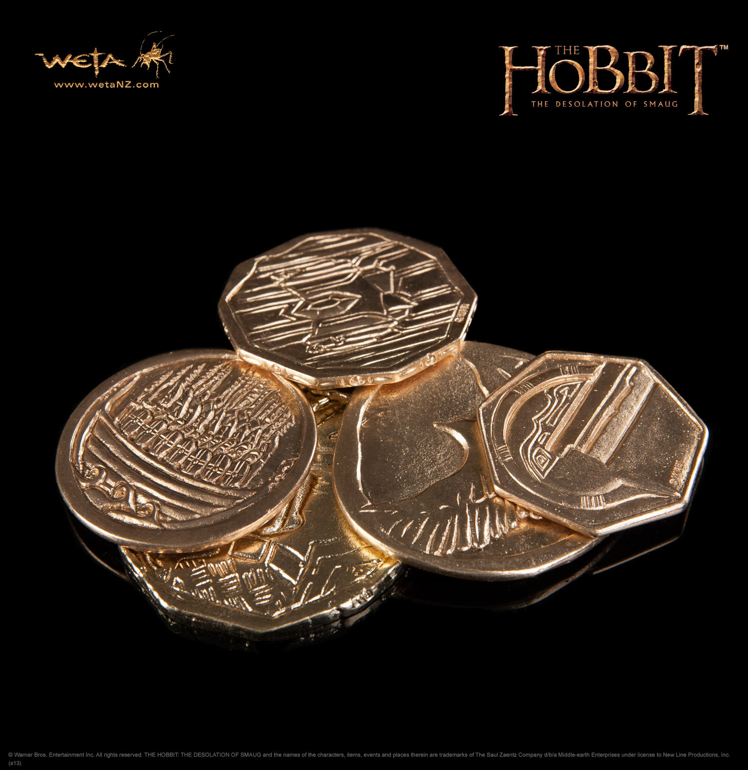 The Hobbit: Desolation of Smaug Treasure Coin Pouch - by Weta image
