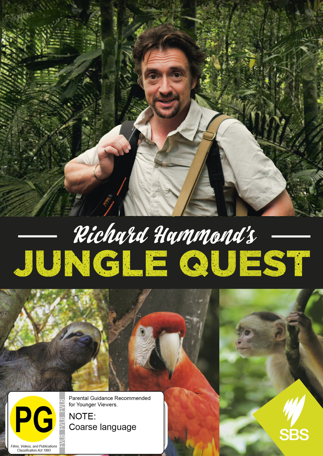 Richard Hammond's Jungle Quest on DVD image