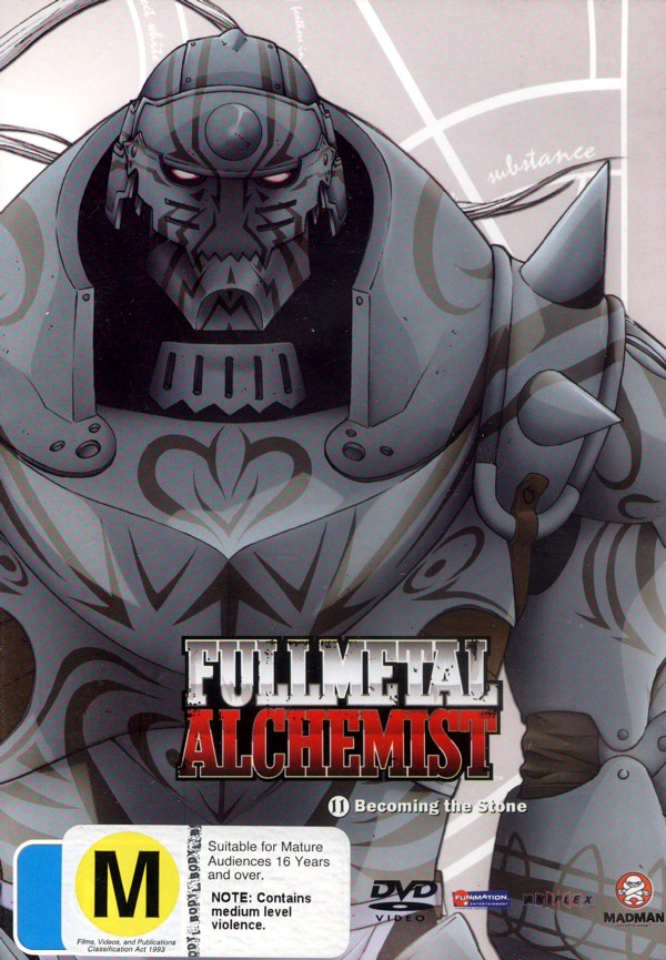 Fullmetal Alchemist Vol 11 - Becoming The Stone on DVD image