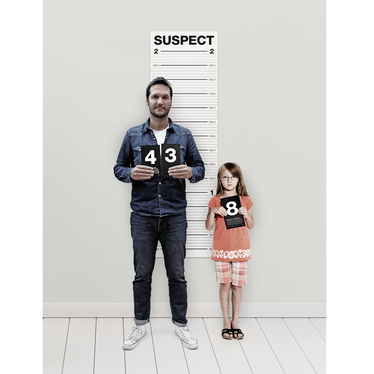 Suck UK: Mugshot Height Chart image