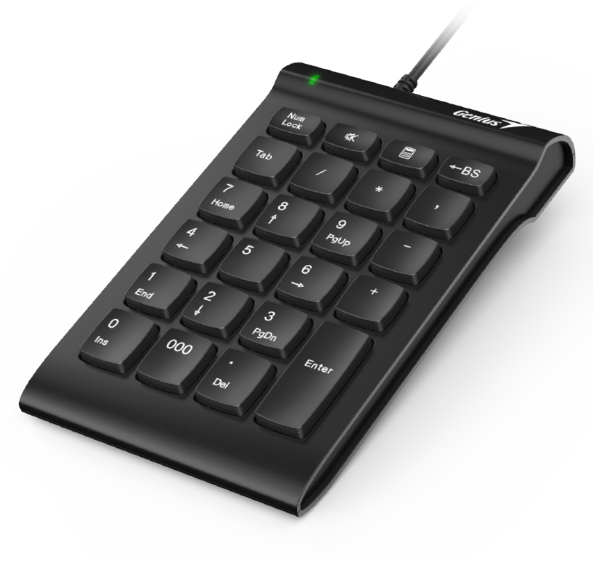 Genius Numpad I130 Wired USB Numeric Keypad image