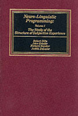 Neurolinguistic Programming: v. 1 by Robert D. Dilts image